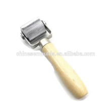 Tire Patch Repair Tube Patch Tyre Tool Ball Bearing Stitcher with Wooden Handle and Rollers